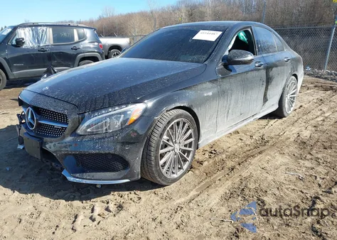 2017 Mercedes-Benz Amg C 43 4Matic from USA, damaged, VIN 55SWF6EB0HU186723